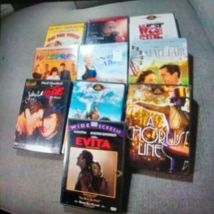 DVD lot of 10 musical dvds